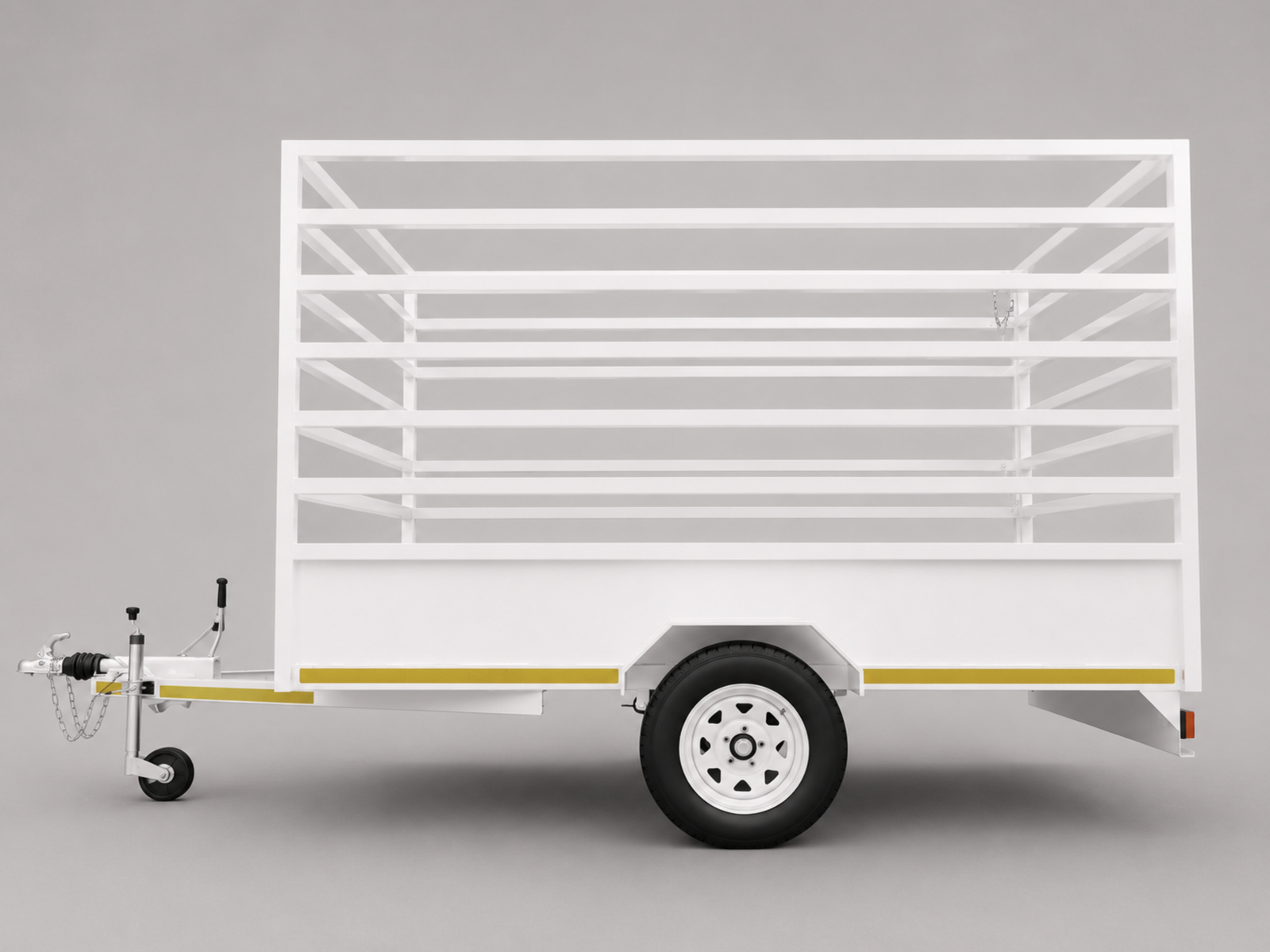 1500kg Single Axle Chassis Trailer 2.2m - Image 3