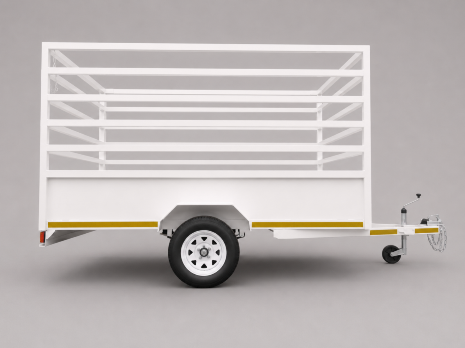 1500kg Single Axle Chassis Trailer 2.2m