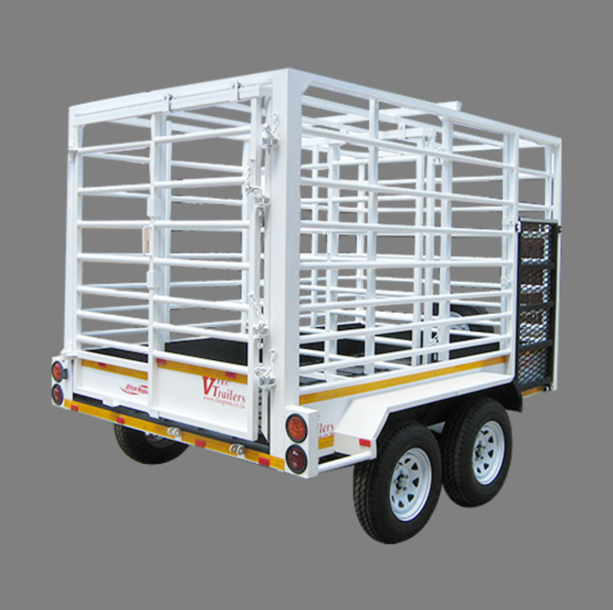 2.3 Ton Double Axle Cattle Trailer 4.0m