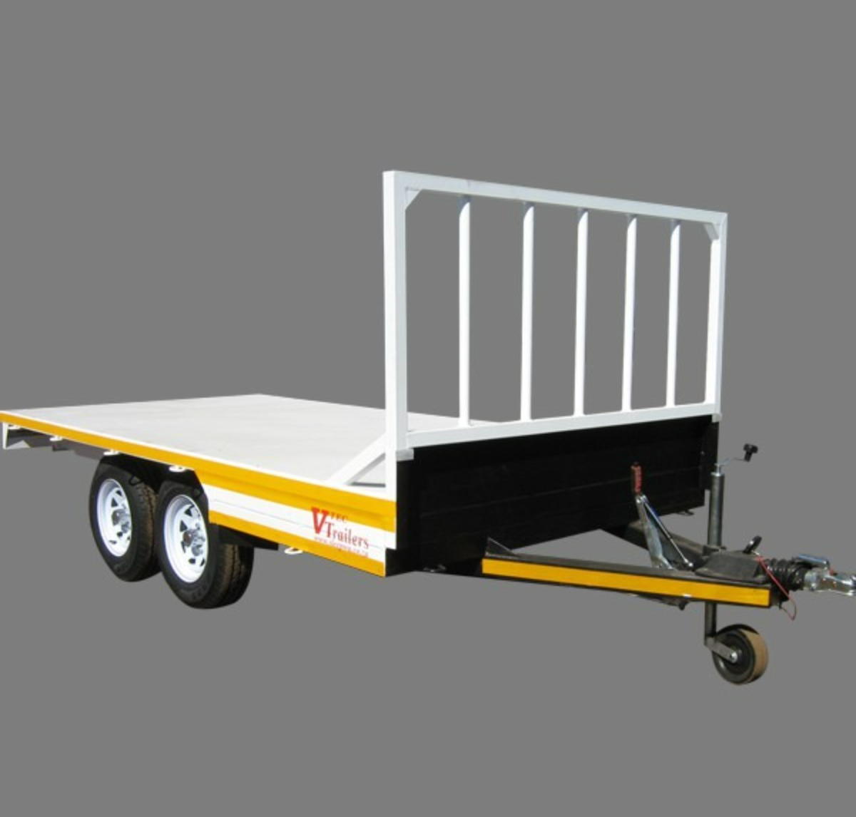 2.3 Ton Double Axle Flatbed Trailer 4.0m