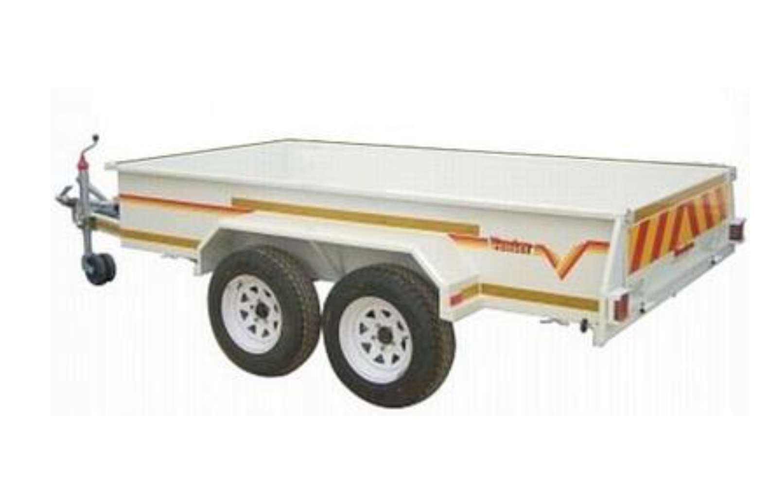 2.4 m 1 Ton Tandem Flatdeck - Image 2