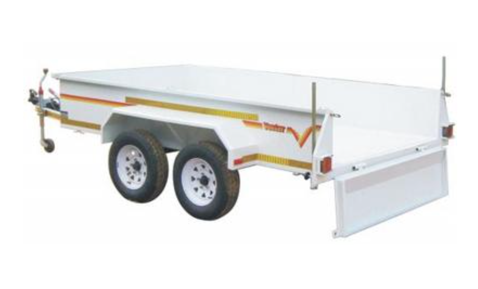 2.4 m 1 Ton Tandem Flatdeck - Image 3