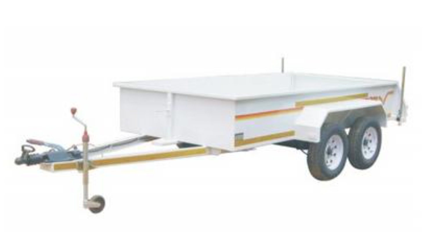 2.4 m 1 Ton Tandem Flatdeck