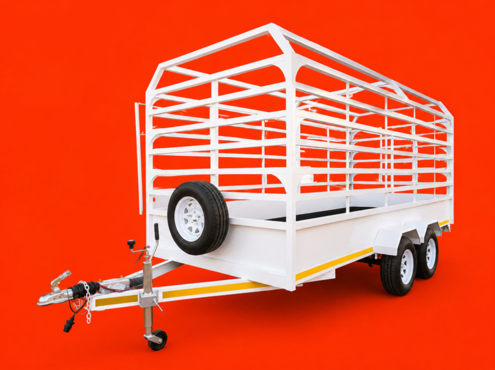 3 Ton Double Axle Car Trailer 5.0m - Image 2