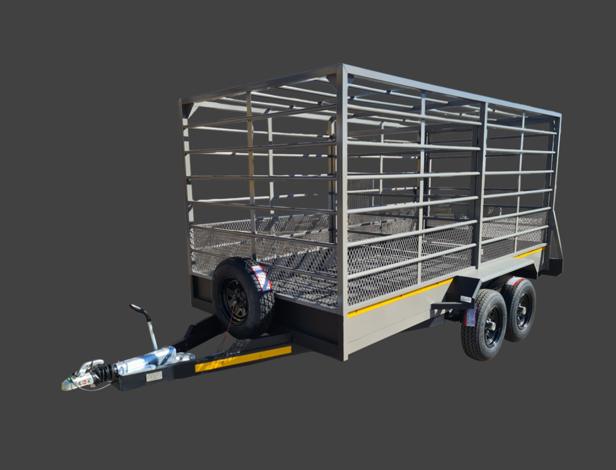 3 Ton Double Axle Cattle Trailer 4.0m