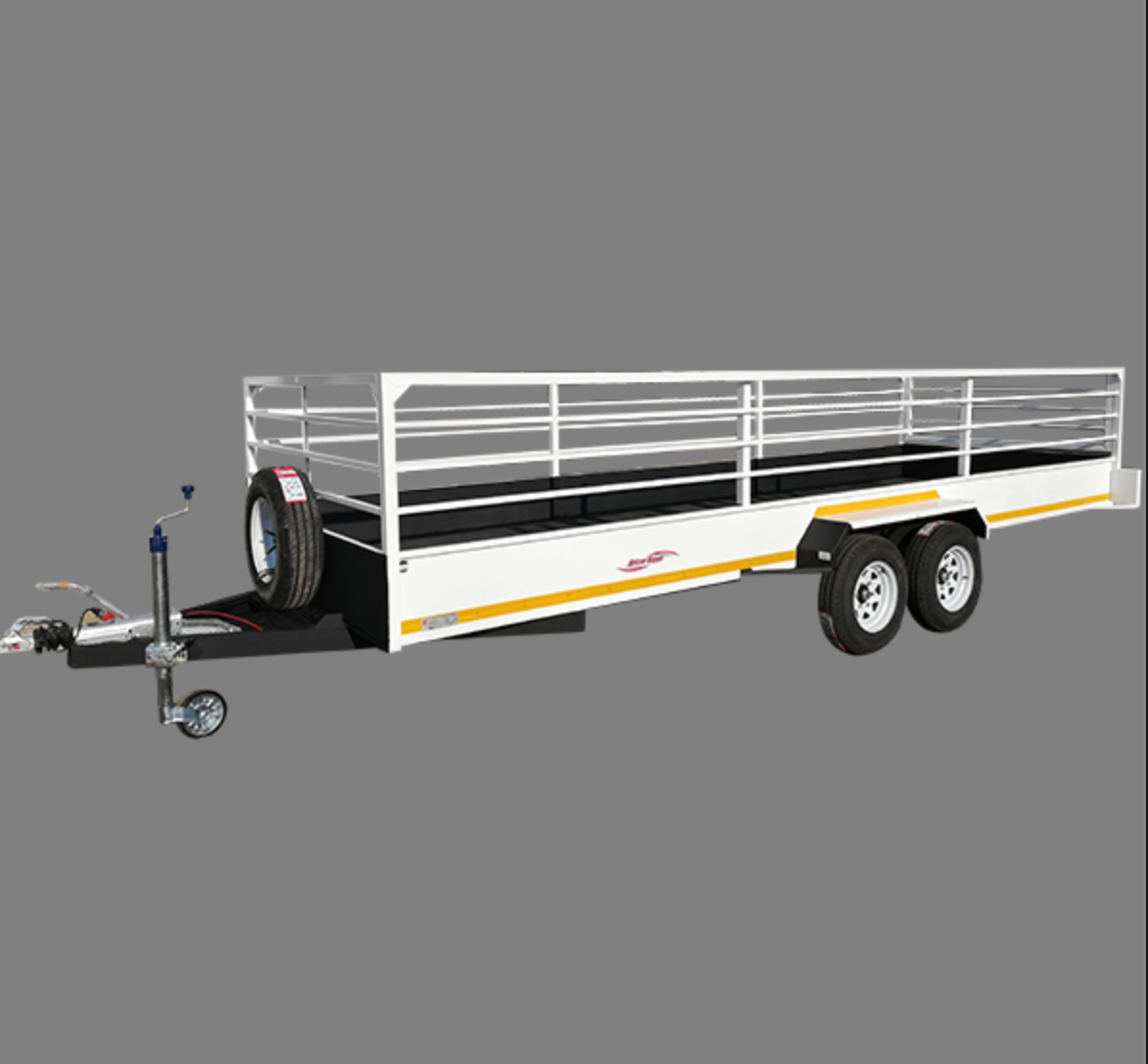 3 Ton Double Axle Dropside Trailer 6.0m