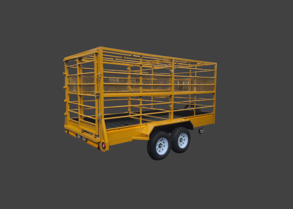 3.5 Ton Double Axle Cattle Trailer 4.0m - Image 2