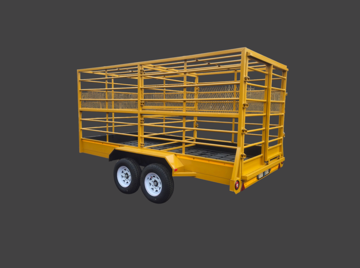 3.5 Ton Double Axle Cattle Trailer 4.0m - Image 4