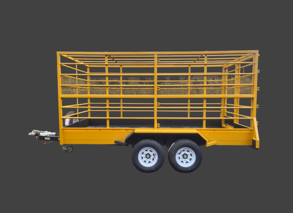3.5 Ton Double Axle Cattle Trailer 4.0m - Image 8