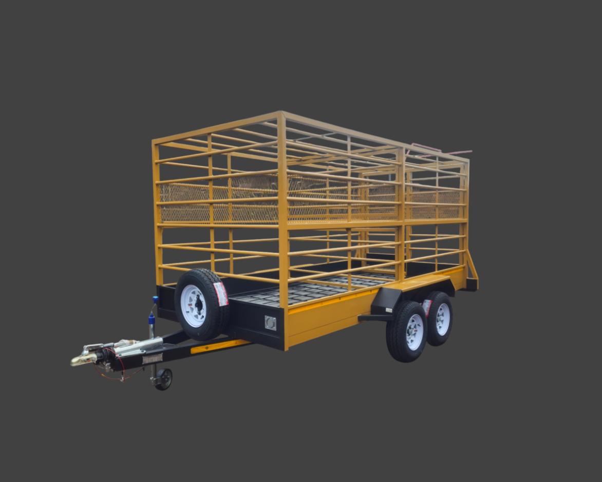3.5 Ton Double Axle Cattle Trailer 4.0m