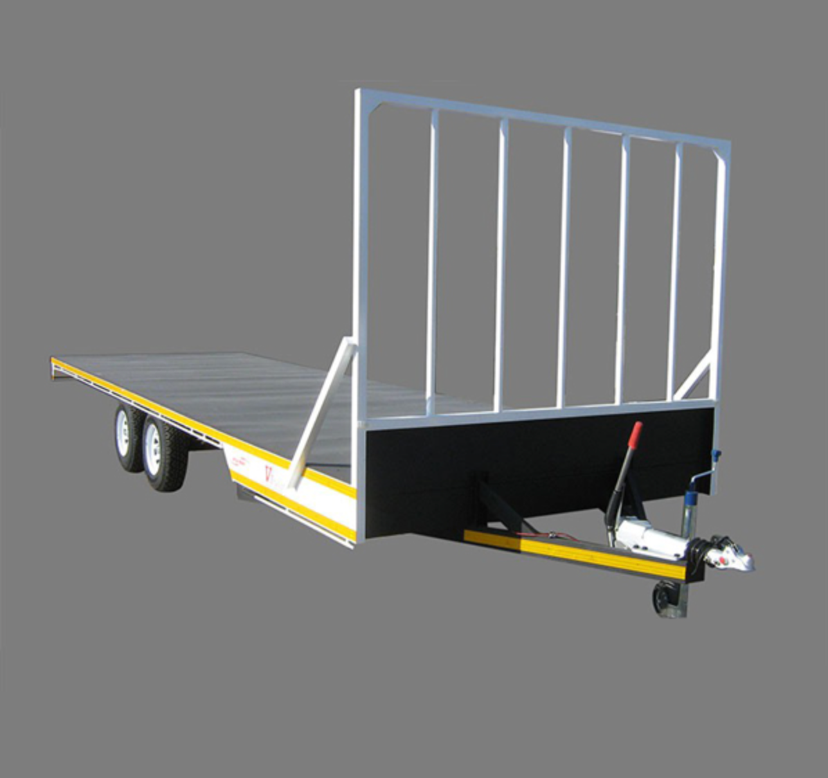 3.5 Ton Double Axle Flatbed Trailer 8.0m