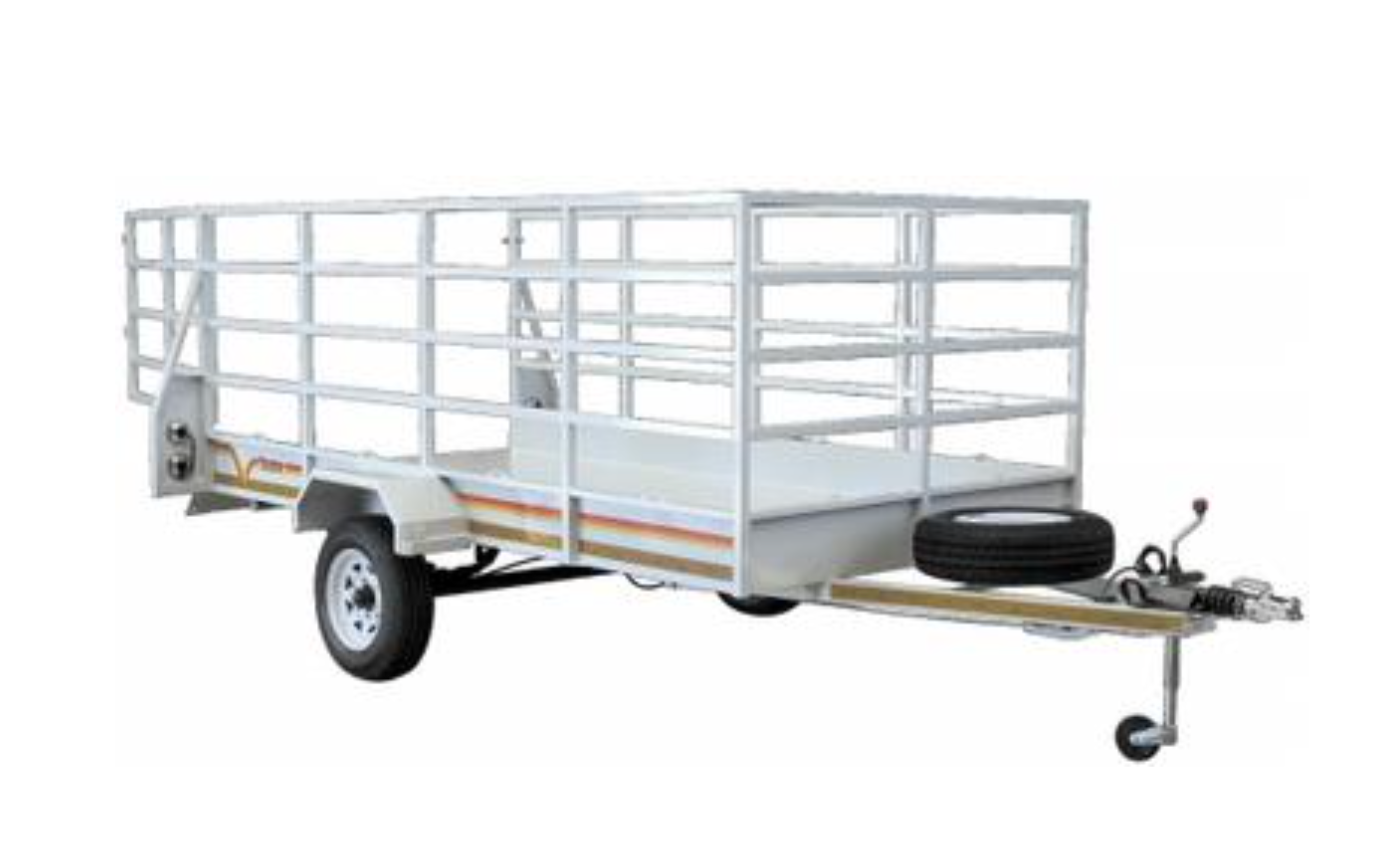 Flatdeck 3.5 m with Rails