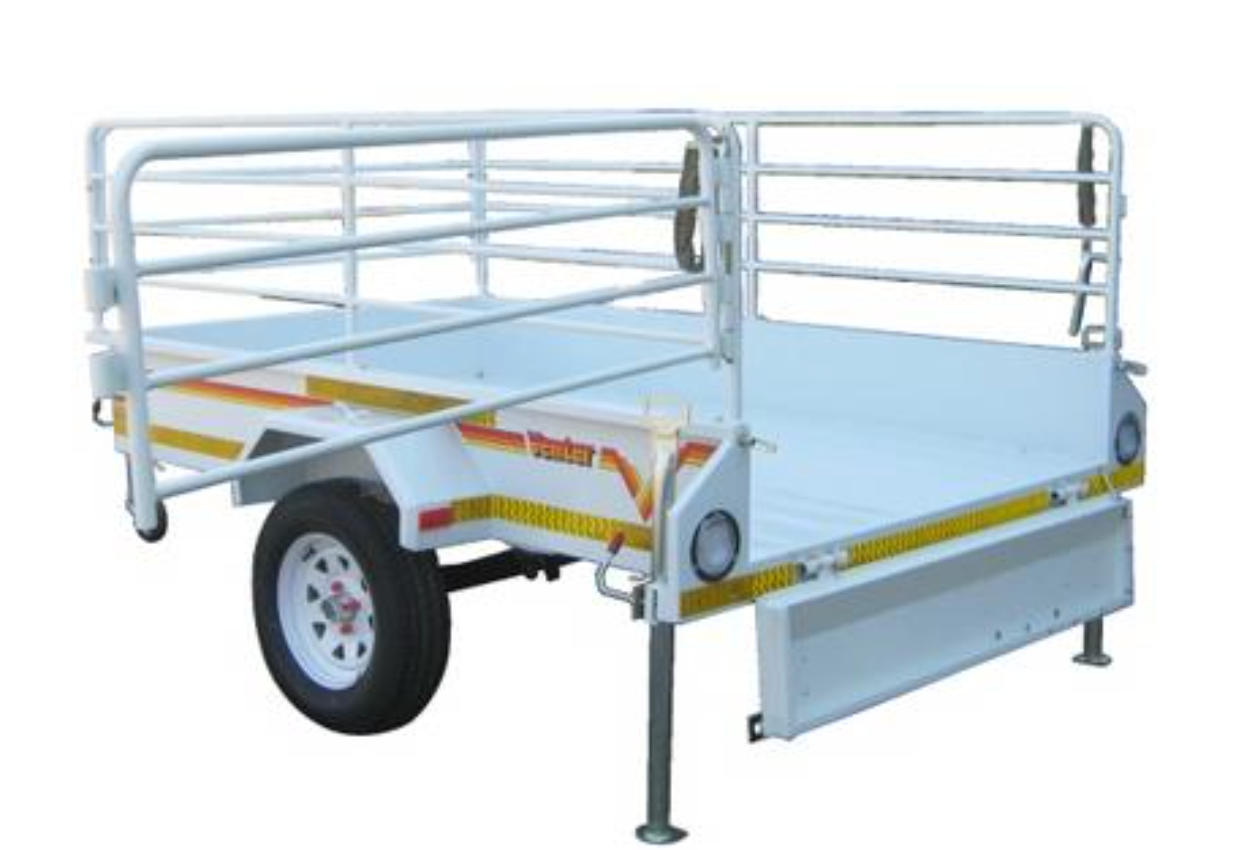 Mini Flatdeck 3/4 Ton with Rails - Image 3