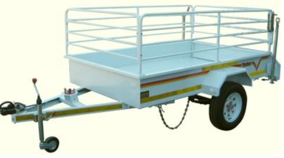 Mini Flatdeck 3/4 Ton with Rails